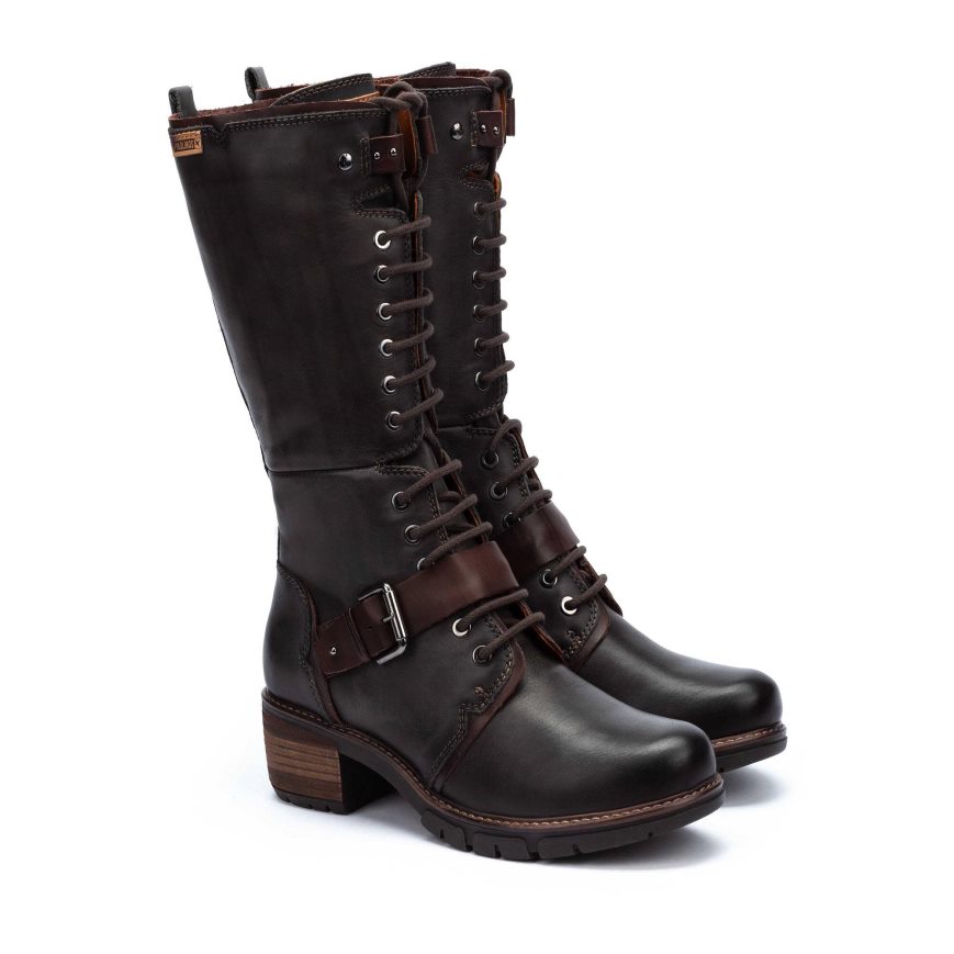 Women's Pikolinos SAN SEBASTIAN Ankle Boots Chocolate | NZ O27A380